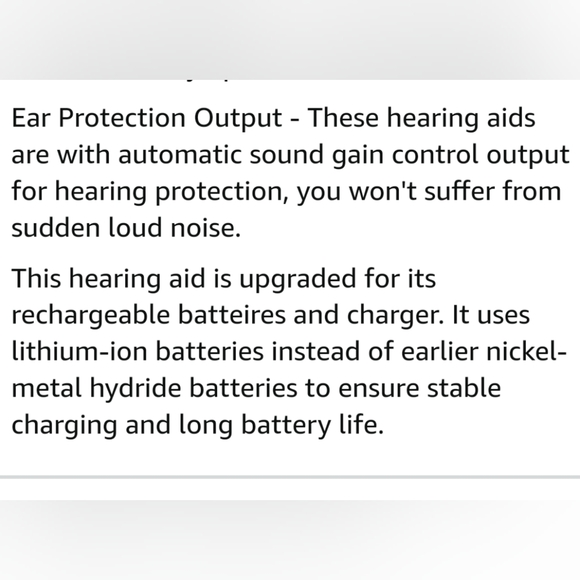 iBstone Rechargable Hearing Amplifier, almost NWT - Picture 9 of 11